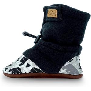 JAN & JUL Fleece Cozy Booties for Babies and Toddlers(Bear)