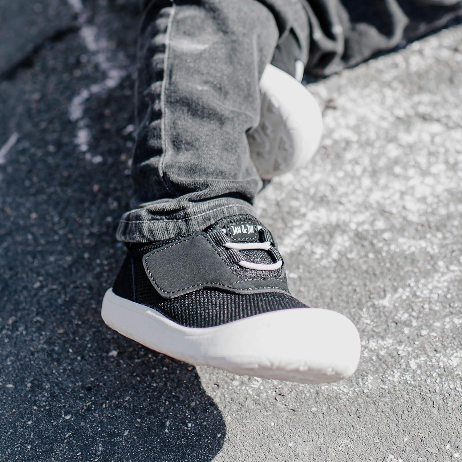 image:imageJAN amp JUL EasyOn Toddler ShoesBlack Tie