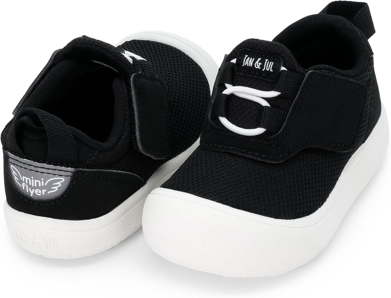 image:imageJAN amp JUL EasyOn Toddler ShoesBlack Tie
