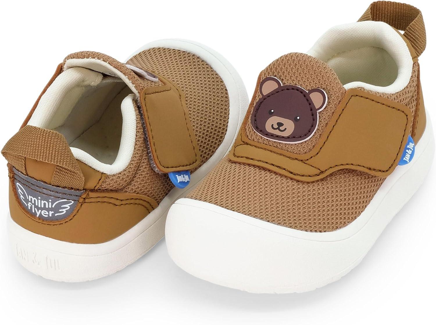 image:imageJAN amp JUL EasyOn Toddler ShoesBrown Bear