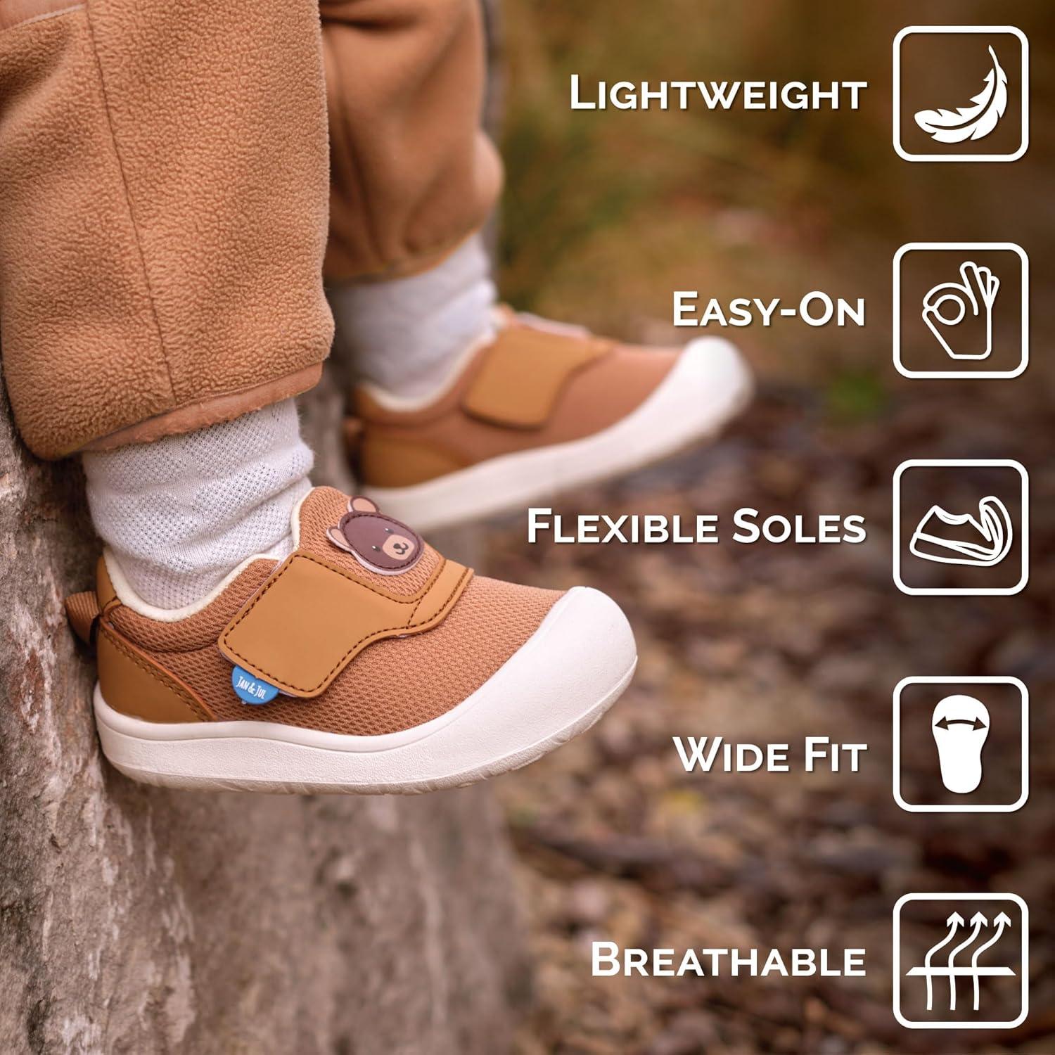 image:imageJAN amp JUL EasyOn Toddler ShoesCream