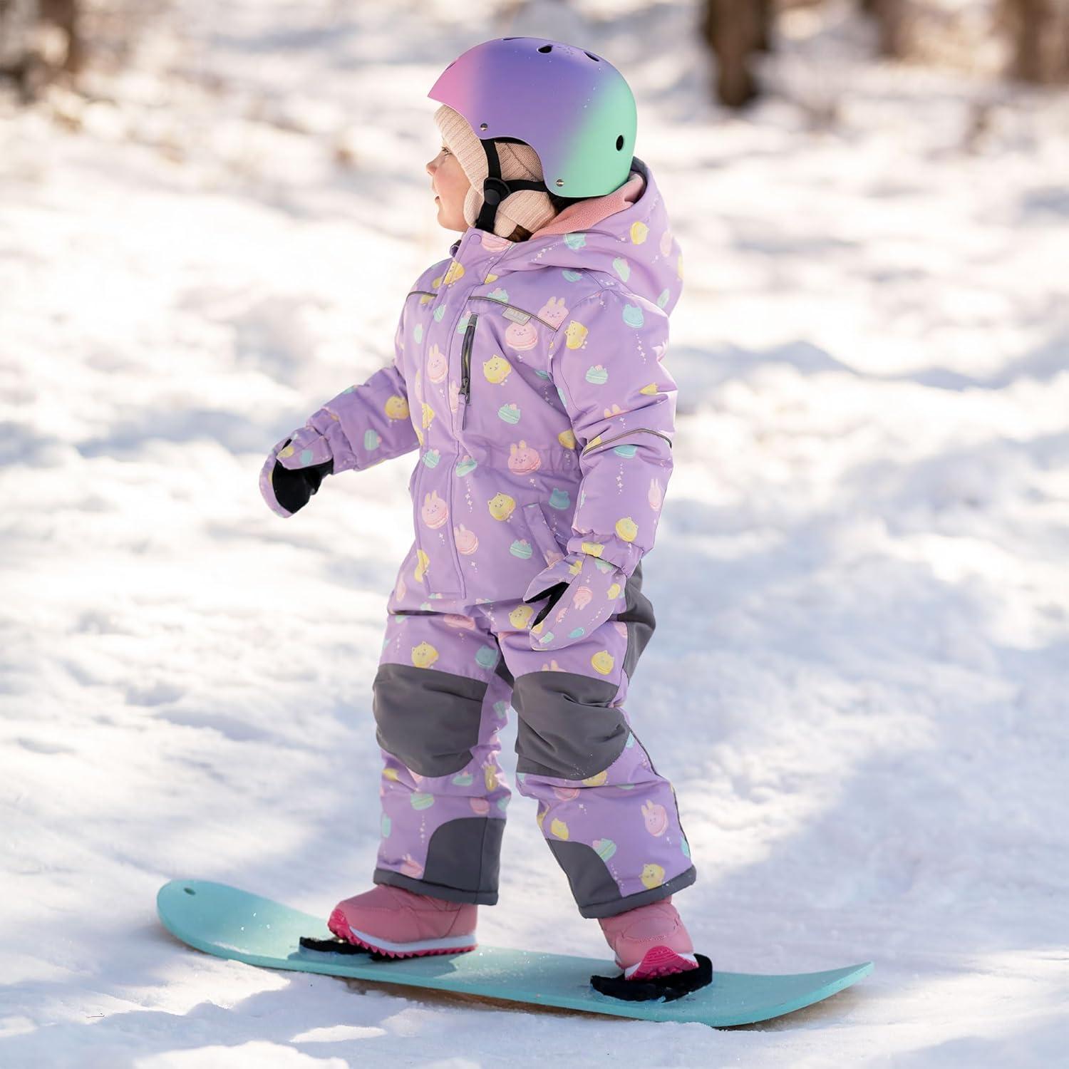image:imageJAN amp JUL Waterproof Insulated Snow Suit for Toddlers and KidsToastydry Snow Suit Macarons