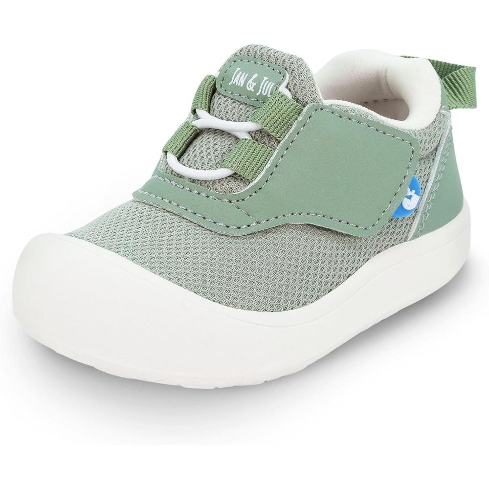 image:imageJAN amp JUL EasyOn Toddler ShoesSage Green