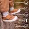 JAN & JUL Easy-On Toddler Shoes(Black Tie)
