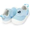 JAN & JUL Easy-On Toddler Shoes(Blue Whale)
