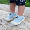 JAN & JUL Easy-On Toddler Shoes(Blue Whale)