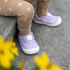 JAN & JUL Easy-On Toddler Shoes(Purple Daisy)