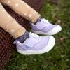 JAN & JUL Easy-On Toddler Shoes(Purple Daisy)