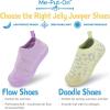 JAN & JUL Machine Washable Knit Shoes | Breathable Light-Weight Sneakers (Baby/Toddler/Little Kid)(Jelly Jumper Flow Shoes: Atlantic Blue)