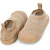 JAN & JUL Machine Washable Knit Shoes | Breathable Light-Weight Sneakers (Baby/Toddler/Little Kid)(Jelly Jumper Flow Shoes: Soft Brown)