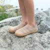 JAN & JUL Machine Washable Knit Shoes | Breathable Light-Weight Sneakers (Baby/Toddler/Little Kid)(Jelly Jumper Flow Shoes: Soft Brown)