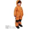 JAN & JUL Waterproof Insulated Snow Suit for Toddlers and Kids(Toasty-dry Snow Suit: Cinnamon)