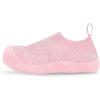 JAN & JUL Machine Washable Knit Shoes | Breathable Light-Weight Sneakers (Baby/Toddler/Little Kid)(Jelly Jumper Flow Shoes: Soft Pink)