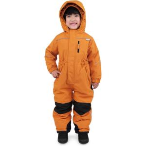 JAN & JUL Waterproof Insulated Snow Suit for Toddlers and Kids(Toasty-dry Snow Suit: Cinnamon)