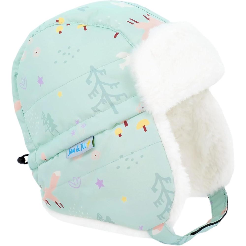 image:imageJAN amp JUL Waterproof Winter Hat for Babies and KidsMinty Forest