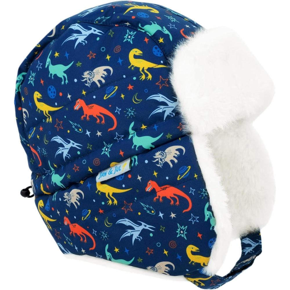 image:imageJAN amp JUL Waterproof Winter Hat for Babies and KidsSpace Dinos