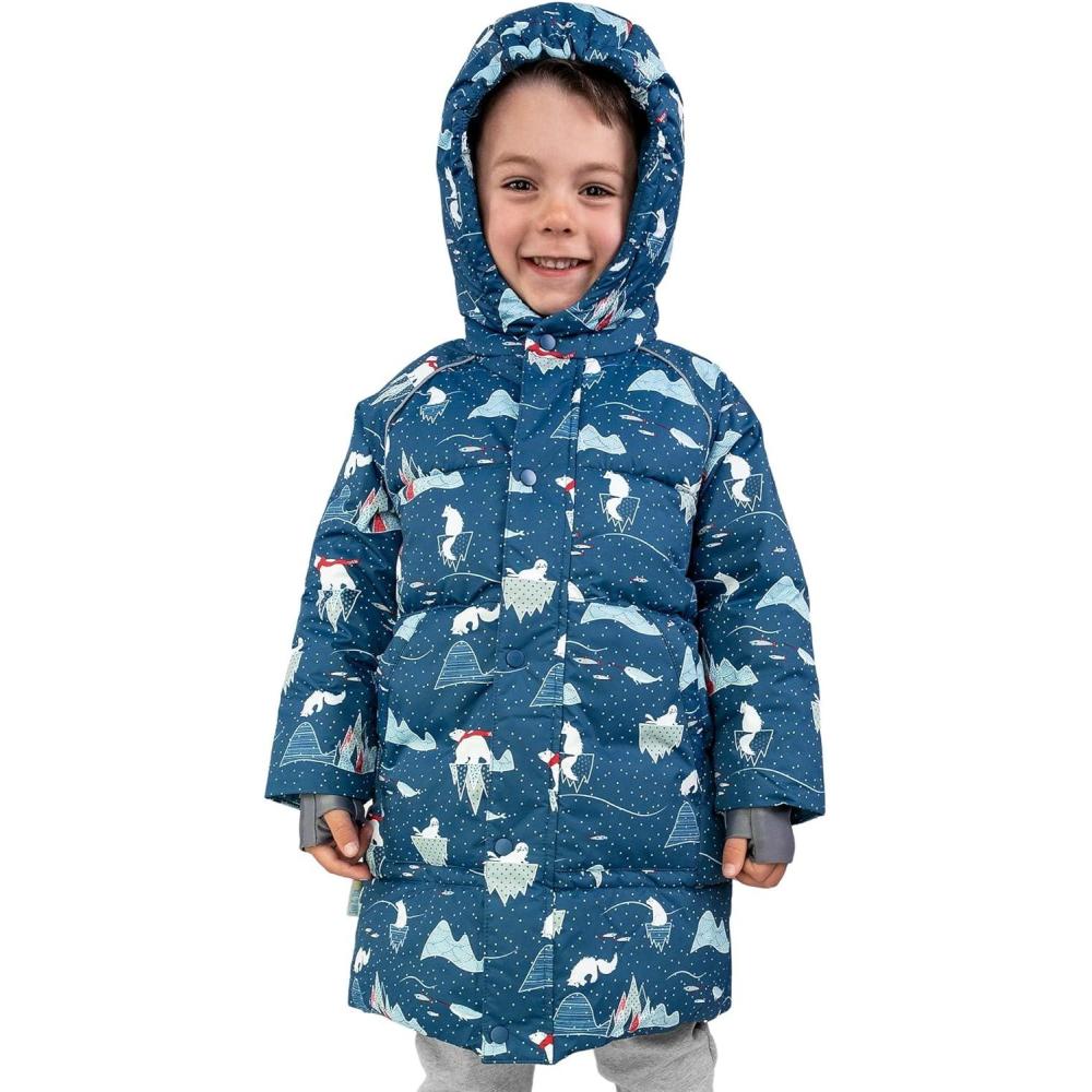 image:imageJAN amp JUL Waterresistant ToastyDry Puffy Coat for Toddlers and KidsWaterproof Arctic