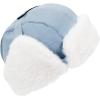JAN & JUL Waterproof Winter Hat for Babies and Kids(Dusty Blue – No Toggle)