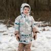JAN & JUL Water-resistant Toasty-Dry Puffy Coat for Toddlers and Kids(Waterproof: Polar Pals)