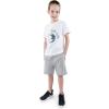 JAN & JUL Lite Jogger Shorts for Toddlers and Kids(Grey)