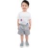 JAN & JUL Lite Jogger Shorts for Toddlers and Kids(Grey Dachshund)