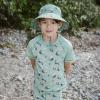 JAN & JUL Quick Dry Bucket Hat for Swimming, Foldable Summer Beach Hat for Babies (S: 0-6 Months, Otter) Multicolor