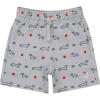 JAN & JUL Lite Jogger Shorts for Toddlers and Kids(Grey Dachshund)