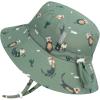 JAN & JUL Quick Dry Bucket Hat for Swimming, Foldable Summer Beach Hat for Babies (S: 0-6 Months, Otter) Multicolor