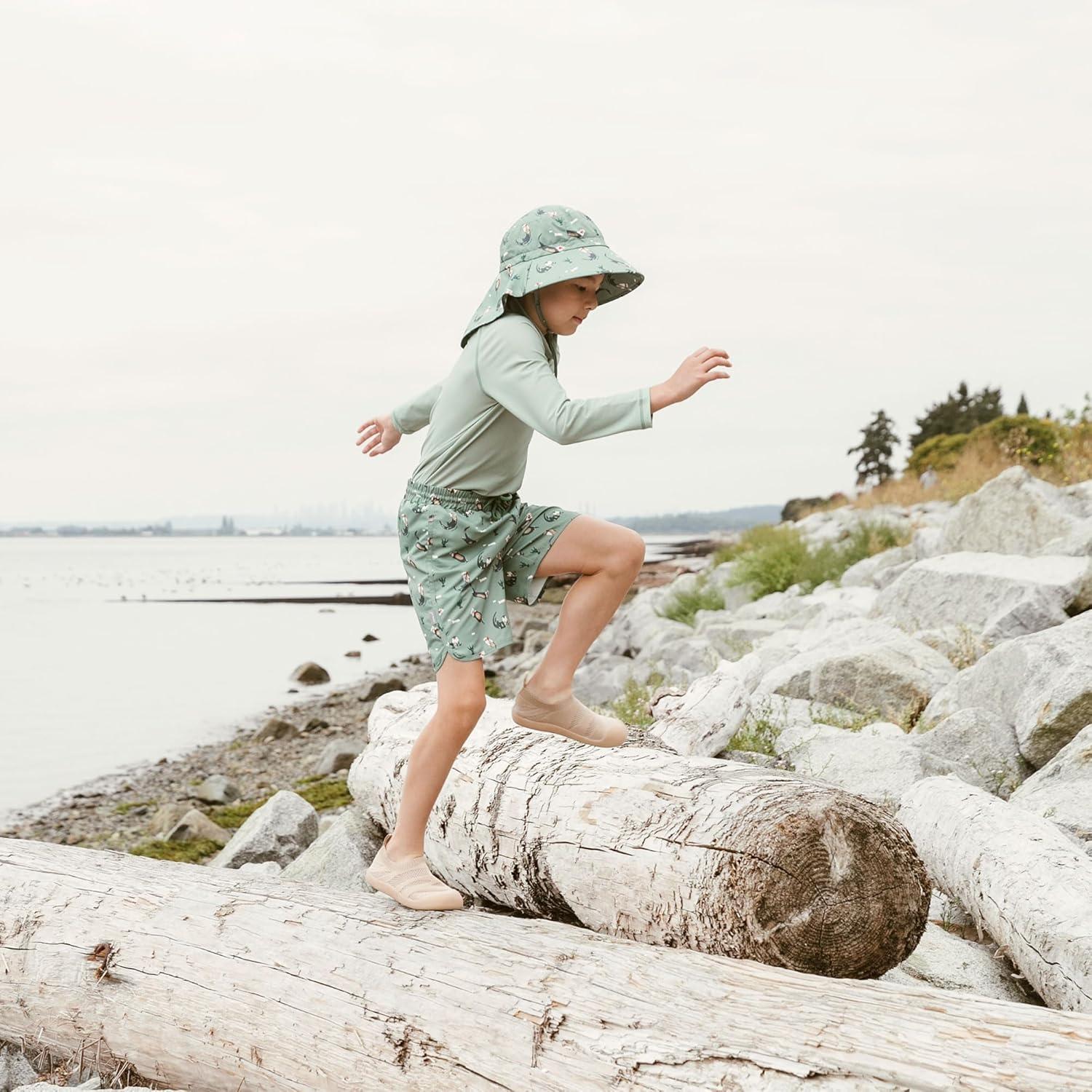 image:imageJAN amp JUL UV Swim Shorts and Long Sleeve UV Shirt for ToddlersSwim Shorts Otter