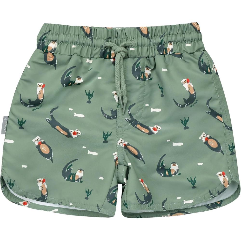 image:imageJAN amp JUL UV Swim Shorts and Long Sleeve UV Shirt for ToddlersSwim Shorts Otter
