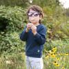 JAN & JUL Baby Toddler Kids’ Flexible UV-400 Polarized Sun-glasses with Strap for Girls Boys(Dark Navy Aurora)