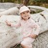 JAN & JUL Long Sleeve 1-pc UV Jumpsuit Rash Guard (Baby, Toddler)(Bunny Flowers)