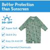 JAN & JUL Long Sleeve 1-pc UV Jumpsuit Rash Guard (Baby, Toddler)(Otter)