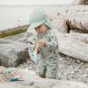 JAN & JUL Long Sleeve 1-pc UV Jumpsuit Rash Guard (Baby, Toddler)(Otter)