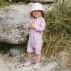 JAN & JUL Long Sleeve 1-pc UV Jumpsuit Rash Guard (Baby, Toddler)(Purple Unicorn)