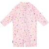 JAN & JUL Long Sleeve 1-pc UV Jumpsuit Rash Guard (Baby, Toddler)(Bunny Flowers)
