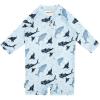 JAN & JUL Long Sleeve 1-pc UV Jumpsuit Rash Guard (Baby, Toddler)(Whale Play)