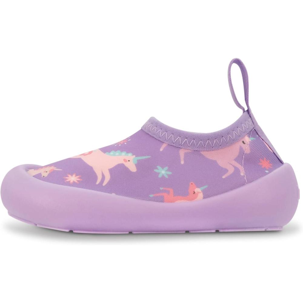 image:imageJAN amp JUL QuickDry Water Shoes for Baby amp Toddler with Flexible SolesPurple Unicorn
