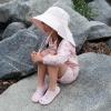 JAN & JUL Quick-Dry Water Shoes for Baby & Toddler with Flexible Soles(Bunny Flowers)