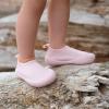 JAN & JUL Quick-Dry Water Shoes for Baby & Toddler with Flexible Soles(Soft Pink)