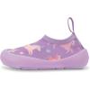 JAN & JUL Quick-Dry Water Shoes for Baby & Toddler with Flexible Soles(Purple Unicorn)