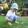 JAN & JUL Baby Bucket Hat, Cotton Sun-Hat with Brim for Boys and Girls(Juniper Green)