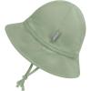 JAN & JUL Baby Bucket Hat, Cotton Sun-Hat with Brim for Boys and Girls(Juniper Green)