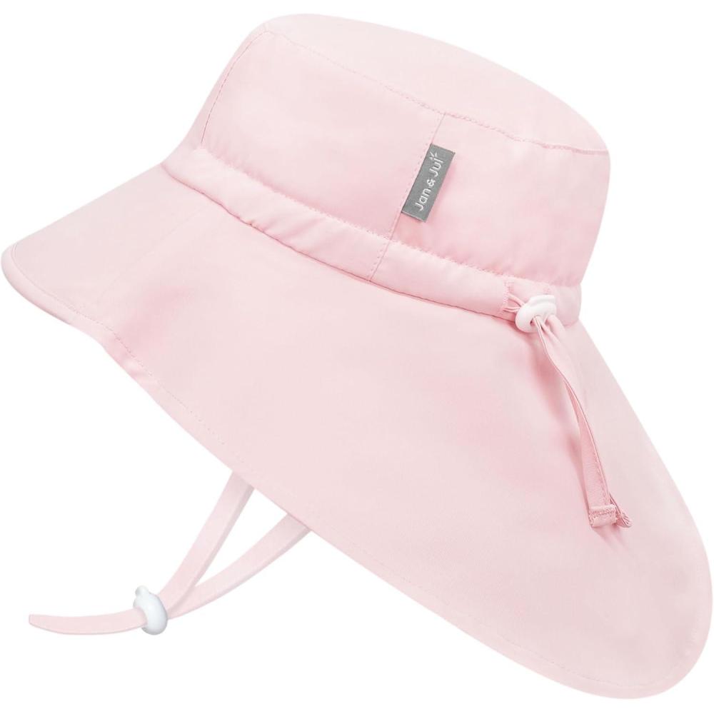 image:imageJAN amp JUL Girls Adjustable Water Repellent SunhatSoft Pink