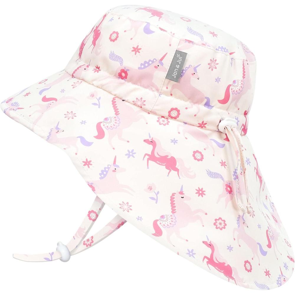 image:imageJAN amp JUL Girls Adjustable Water Repellent SunhatUnicorn