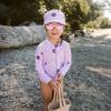JAN & JUL 50+ UPF Adjustable Baseball Cap(Lavender Ice Cream)