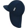 JAN & JUL Baby Sun-Hat with Neck Flap for Swimming(Dark Navy)