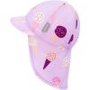 JAN & JUL Baby Sun-Hat with Neck Flap for Swimming(Lavender Ice Cream)