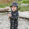 JAN & JUL Baby Sun-Hat with Neck Flap for Swimming(Navy Whale Tales)