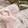 JAN & JUL Baby Sun-Hat with Neck Flap for Swimming(Soft Pink)